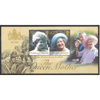 Falkland Islands 2002 Queen Elizabeth the Queen Mother Commemoration Mini Sheet SG936 MUH