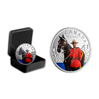 Canada 2023 National Police Service 150ᵗʰ Anniversary $20 Fine Silver Coloured Proof Coin