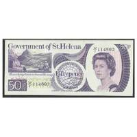 St Helena 1979 50 Pence Banknote UNC
