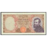 Italy 1973 Ten Thousand Lire Banknote 97f aEF/EF