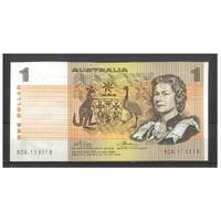 Australia 1974 $1 Banknote Phillips/Wheeler R75 Pressed aUNC #1-1