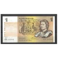 Australia 1976 $1 Banknote Knight/Wheeler R76a gVF #1-19