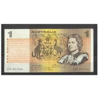 Australia 1976 $1 Banknote Knight/Wheeler Side Thread R76c gVF/aEF #1-22