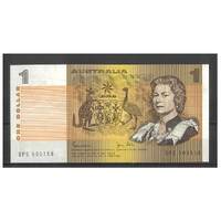 Australia 1982 $1 Banknote Johnston/Stone Last Prefix DPS R78L aEF #1-31