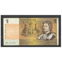 Australia 1982 $1 Banknote Johnston/Stone Last Prefix DPS R78L F #1-33