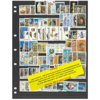 Cyprus 1982-86 Selection of 21 Commemorative Sets 95 Stamps & 2 Mini Sheets MUH #281