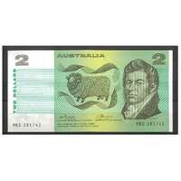 Australia 1974 $2 Banknote Phillips/Wheeler R85 UNC #2-53