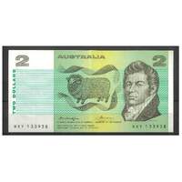Australia 1976 $2 Banknote Knight/Wheeler OCRB Side Thread R86c VF #2-59