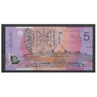 Australia 1995 $5 Banknote Fraser/Evans R217a aUNC #3-98