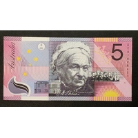 Australia 2001 $5 Banknote Macfarlane/Evans R219 aEF #3-102