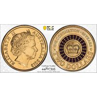 Australia 2013 $2 C Mintmark Coronation PCGS MS67