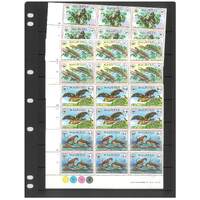 Mauritius 1978 WWF Endangered Species 4 Plate/Imprint Blocks/6 Stamps MUH 17-11