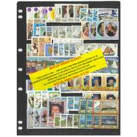 British Virgin Islands 1982-86 Selection of 18 Commemorative Sets 88 Stamps & 9 Mini Sheets MUH #280