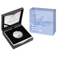Australia 2020 $5 75th Anniversary Of The End Of WWII 1oz Silver Proof Coin