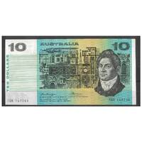 Australia 1976 $10 Banknote Knight/Wheeler Centre Thread R306a EF #4-49