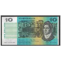 Australia 1983 $10 Banknote Johnston/Stone R308 EF #4-55
