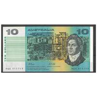 Australia 1991 $10 Banknote Fraser/Cole Plate Letter R313a EF+ #4-65