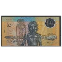 Australia 1988 Bicentennial Aboriginal $10 Polymer Banknote R310a aUNC #5-71