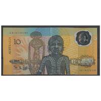 Australia 1988 Bicentennial Aboriginal $10 Polymer Banknote R310b Reissue EF #5-75