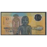 Australia 1988 Bicentennial Aboriginal $10 Polymer Banknote R310b Reissue EF+ #5-75