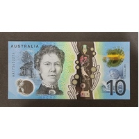Australia 2017 $10 Polymer Banknote Lowe/Fraser R326F First Prefix AA UNC #5-94