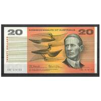 Commonwealth of Australia 1966 $20 Banknote Coombs/Wilson R401 UNC #20-34