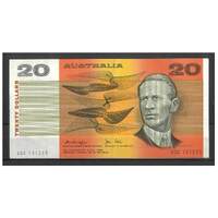 Australia 1979 $20 Banknote Knight/Stone Gothic Serials R407a aEF #20-51
