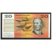 Australia 1979 $20 Banknote Knight/Stone OCRB Serials R407b aEF #20-53