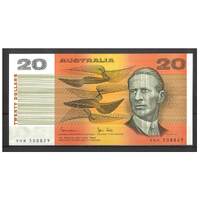 Australia 1983 $20 Banknote Johnston/Stone R408 aUNC #20-54