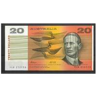 Australia 1989 $20 Banknote Fraser/Cole R413 aUNC #20-61