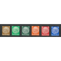 Germany 1934 Hinderburg Memorial Set/6 Stamps Scott 436/41 Mi.548/53 MUH #EU180