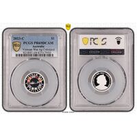 Australia 2023 Vietnam War $2 'C' Mint Mark Coloured Silver Proof Coin PCGS Grade PR69DCAM