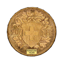 Switzerland 20 Francs Gold Coin 