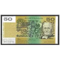 Australia 1993 $50 Banknote Fraser/Evans R515 near UNC #50-11