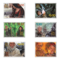 New Zealand 2023 The Lord of the Rings: Return of the King 20th Anniv. Set of 6 Stamps MUH
