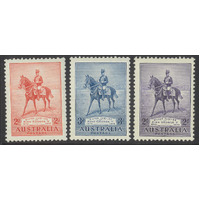 Australia 1935 Silver Jubilee Set/3 Stamps SG156/58 (BW 166/68) MUH #AUBK