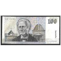 Australia 1992 $100 Banknote Fraser/Cole Last Prefix ZLD R613L gVF+ #100-26