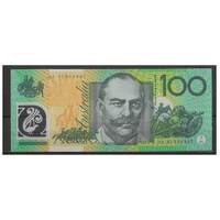 Australia 1997 $100 Banknote Macfarlane/Evans First Prefix AA97 R.H01(a) UNC #100-28