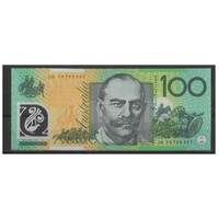 Australia 2014 $100 Banknote Stevens/Parkinson Last Prefix JK14 R622bL Gem UNC #100-29