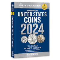 Whitman 2024 The Official Blue Handbook of United States Coins 81st Edition