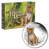 Australia 2011 .50c Bush Babies - Dingo 1/2oz Silver Proof