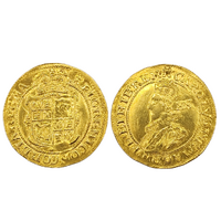 England Charles I, Gold Unite 20 Shillings 1627-1628