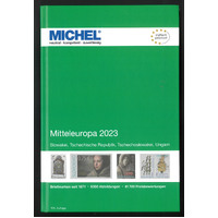 Michel Central Europe 2023 Stamp Catalogue in German 827 Colour Pages Hardcover