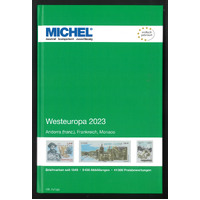 Michel Western Europe 2023 Stamp Catalogue in German 936 Colour Pages Hardcover