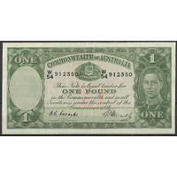 Commonwealth of Australia 1949 £1 Banknote Coombs/Watt R31 EF #P-61