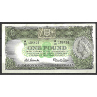 Commonwealth of Australia 1961 £1 Banknote Coombs/Wilson R34b gVF #P-71