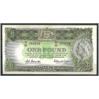 Commonwealth of Australia 1961 £1 Banknote Coombs/Wilson R34b EF #P-75