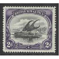 Papua 1901 BNG 2d Stamp Lakatoi Upright Watermark SG11 MLH 33-14