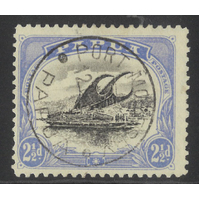 Papua 1908 2½d Stamp Lakatoi p11 Upright Watermark SG51a Fine Used 33-14