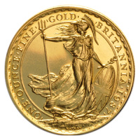 Great Britain 1987 Britannia £100 1oz Fine Gold Proof Coin